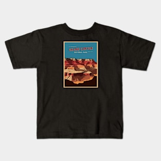 Grand Canyon National Park Minimalist Retro Poster Kids T-Shirt